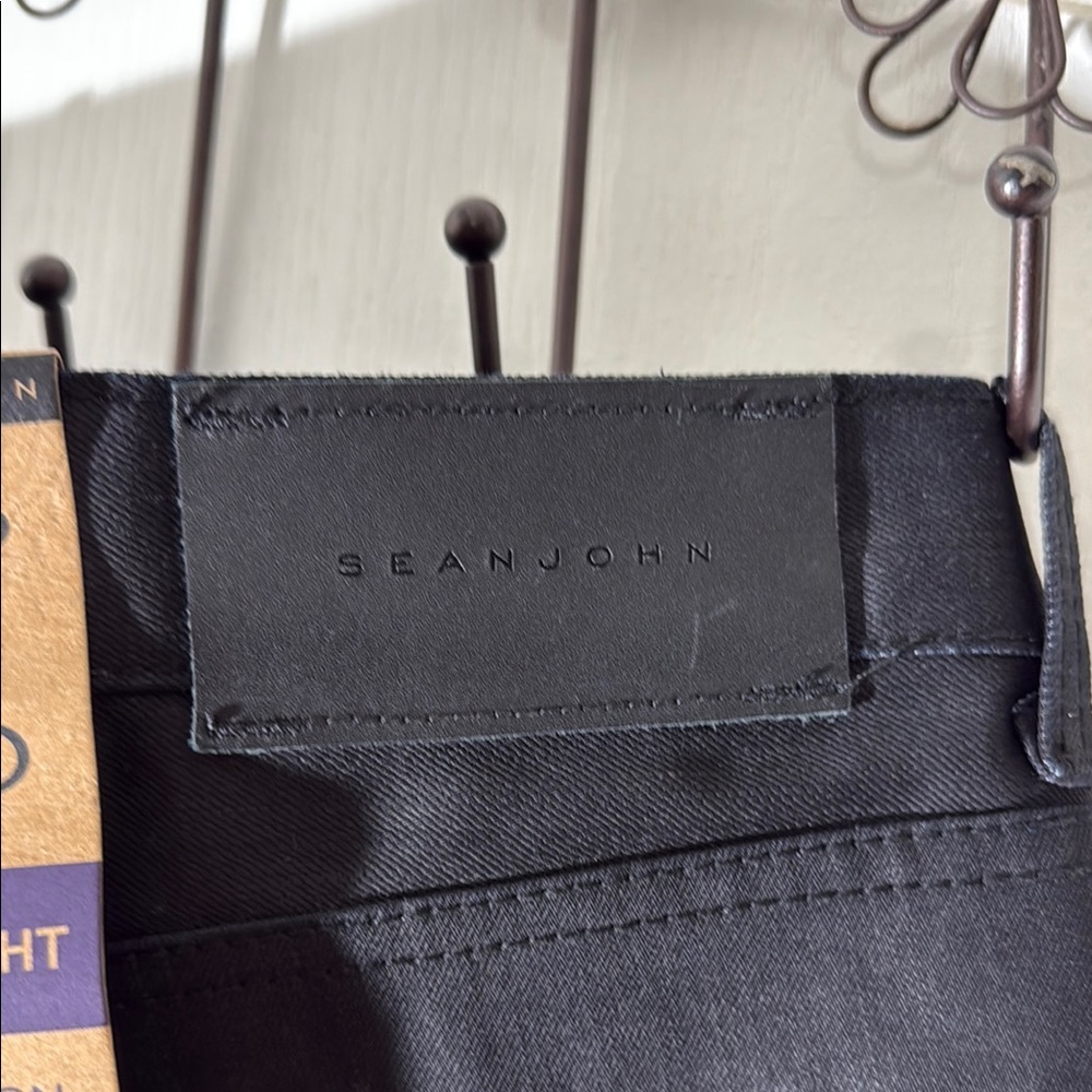 BNWT Sean John Black Straight Fit Jeans - Picture 3 of 7